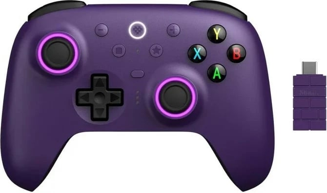Gamepad 8BitDo Ultimate 2 Wireless, Violet, për PC/Android/Raspberry Pi