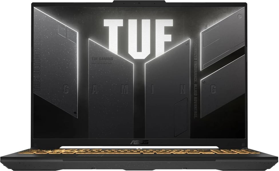 Laptop gaming ASUS TUF Gaming F16 FX607VJ-RL009, 16", Intel Core 5 210H, 16 GB RAM, 512 GB SSD, NVIDIA RTX 3050, Gri