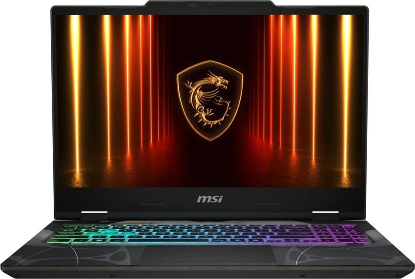 Laptop gaming MSI Cyborg 15 B2RWEKG-044XPL, 15.6", Intel Core 5 210H, 16 GB RAM, 512 GB SSD, NVIDIA RTX 5050, i zi
