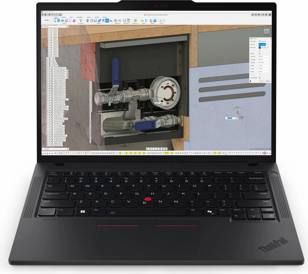 Kompjuter Lenovo ThinkPad P14s AMD Gen6, 32GB RAM, 1TB SSD, 14" FHD+, Radeon 860M, Win 11 Pro, zi