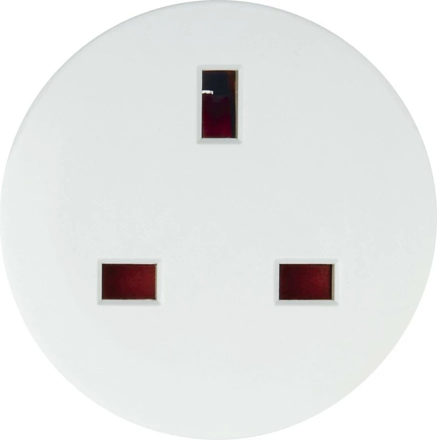 Adapter Hama Core, UK në EU, i bardhë