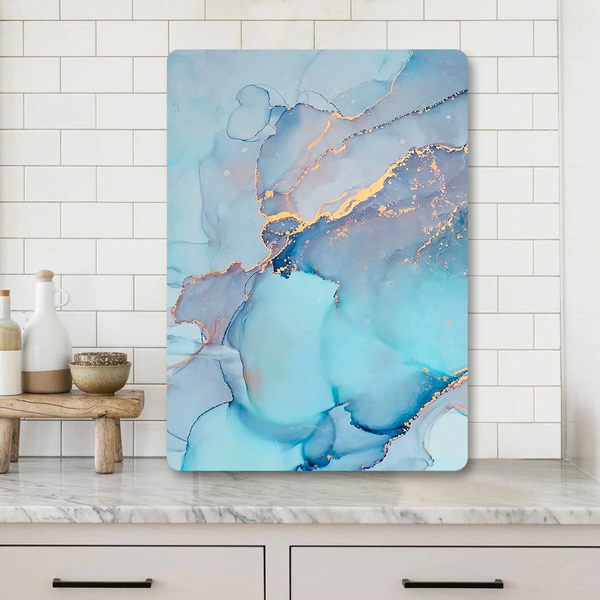 Dërrasë prerëse Hermia, Ckt17 - 3040, xham i temperuar, shumëngjyrëshe, 30x40cm Dërrasë prerëse Hermia, Ckt17 - 3040, xham i temperuar, shumëngjyrëshe, 30x40cm