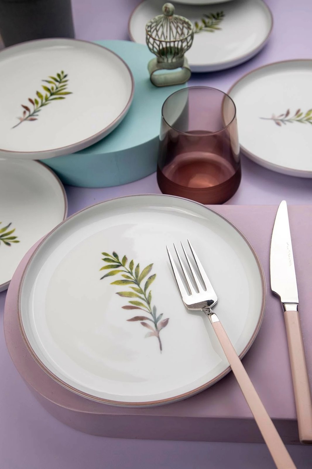 Set për shërbim torte (6 copë), Hermia, NNMOD19DUS880710