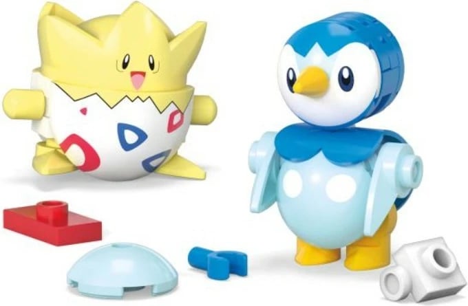 Set ndërtimi Mega Bloks Pokemon, HXP11/JCT44, 41 pjesë, Togepi dhe Piplup