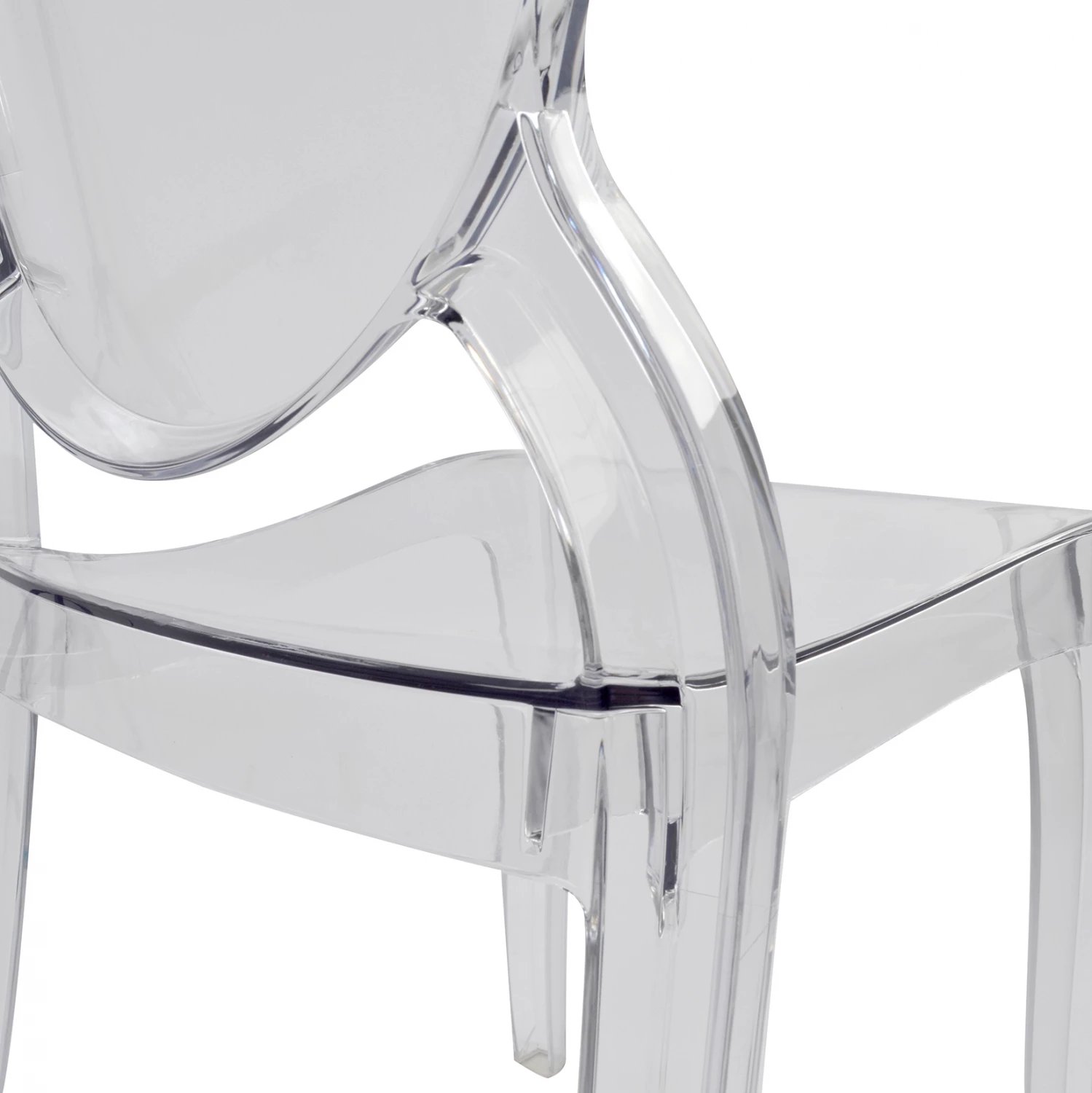 Karrige akrilike e tejdukshme Aramis FH0170 42,5x52x89,5 cm, set prej 4 copash