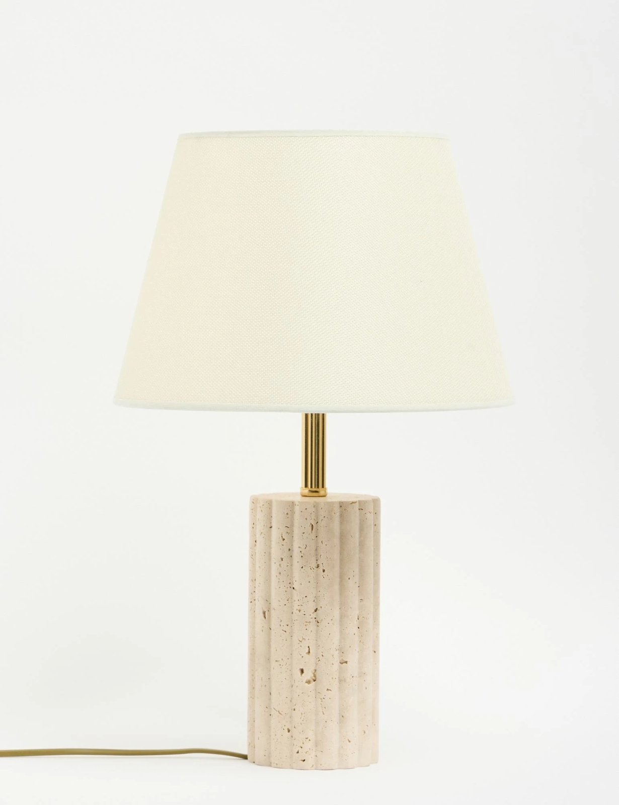 Llambë tavoline Opviq, Astra, krem dhe ari