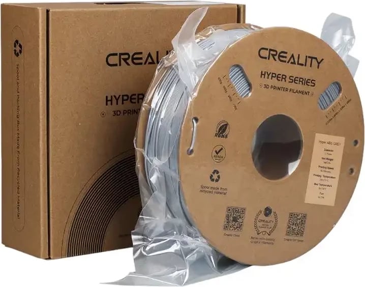 Filament ABS Creality Hyper, 1 kg, 1.75 mm, Gri
