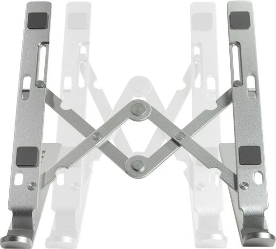 Mbajtëse laptopi e palosshme, LogiLink AA0134, për 10-16 inç, alumin, argjend