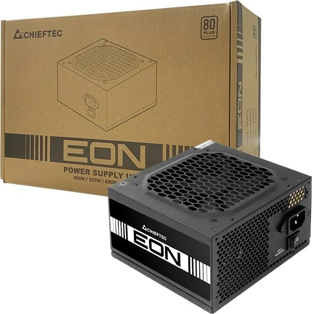 Kasë furnizimi Chieftec ZPU-400S EON Series, 400W, 80 PLUS, e zezë