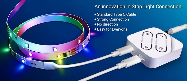 Drita Led SONIT RGBIC 2 Neon-WIFI (Bardhë, 5M 450LED)