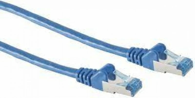 Patch cable CAT6a RJ45 S/FTP 2m Blue