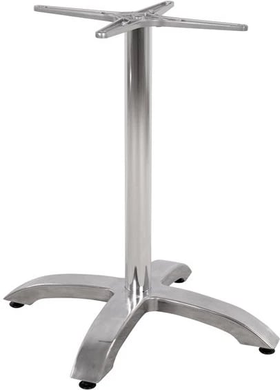 Bazë alumini FH460.03 kromuar 66x66x73 me kryq 48x48