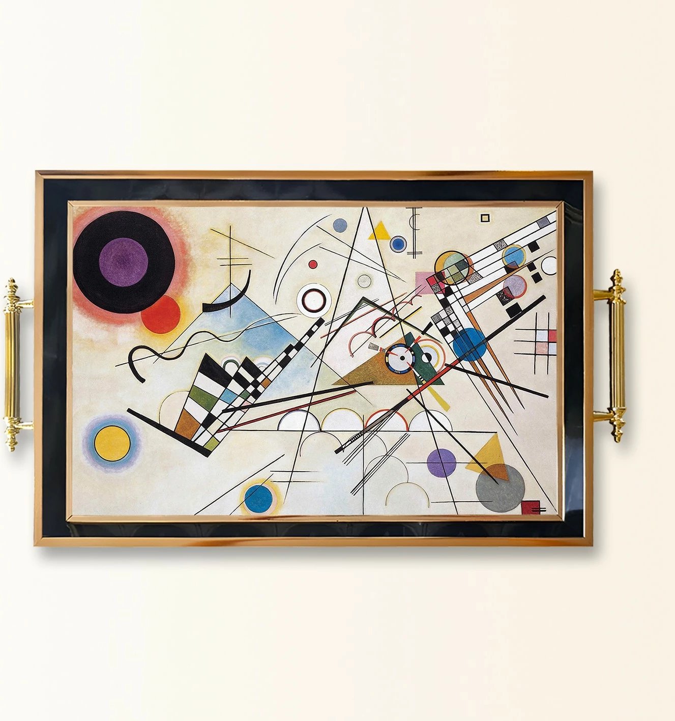 Tabaka qelqi me dizajn abstrakt, shumëngjyrëshe, TPA9939 Tabaka qelqi me dizajn abstrakt, shumëngjyrëshe, TPA9939