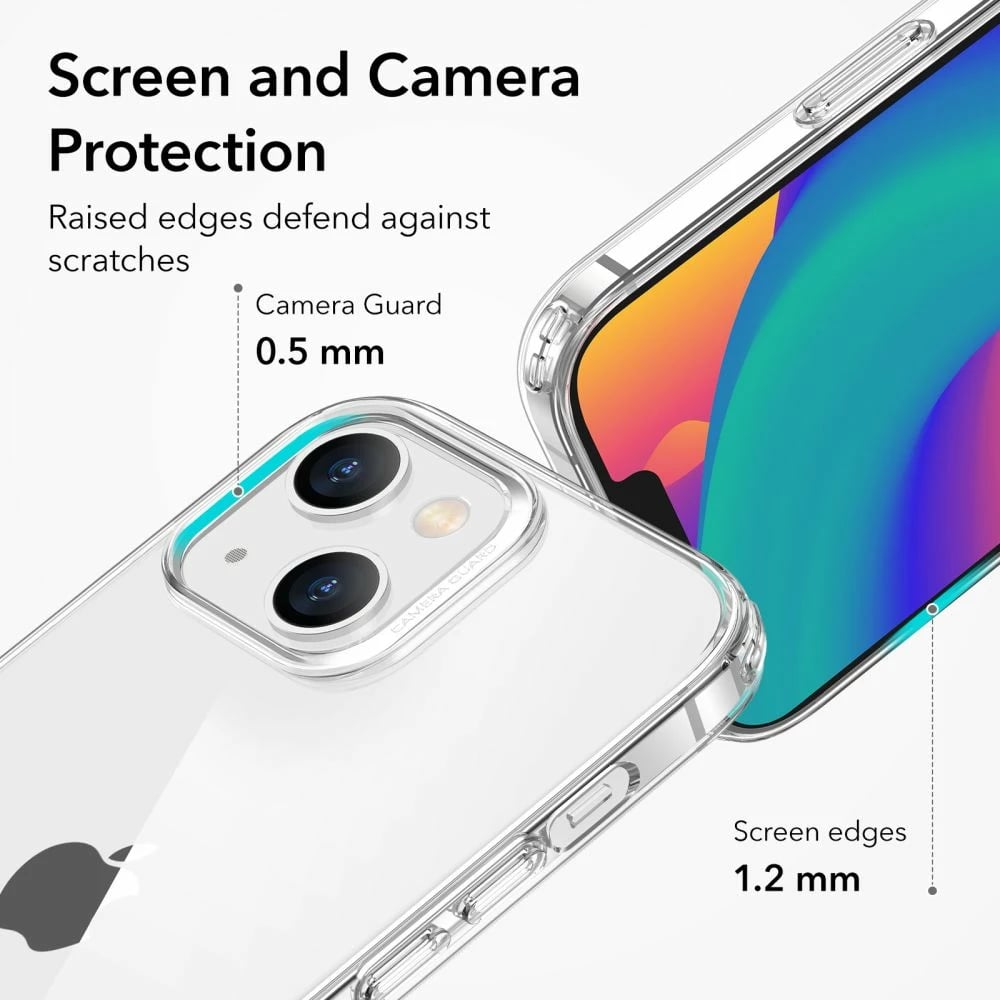 Mbështjellës ESR Project Zero për iPhone 14 Plus, Transparent