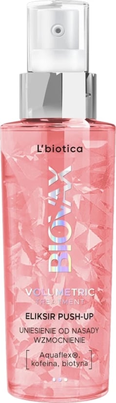 Eliksir për flokë L'biotica Biovax Volumetric Treatment Push-up për femra, 100ml