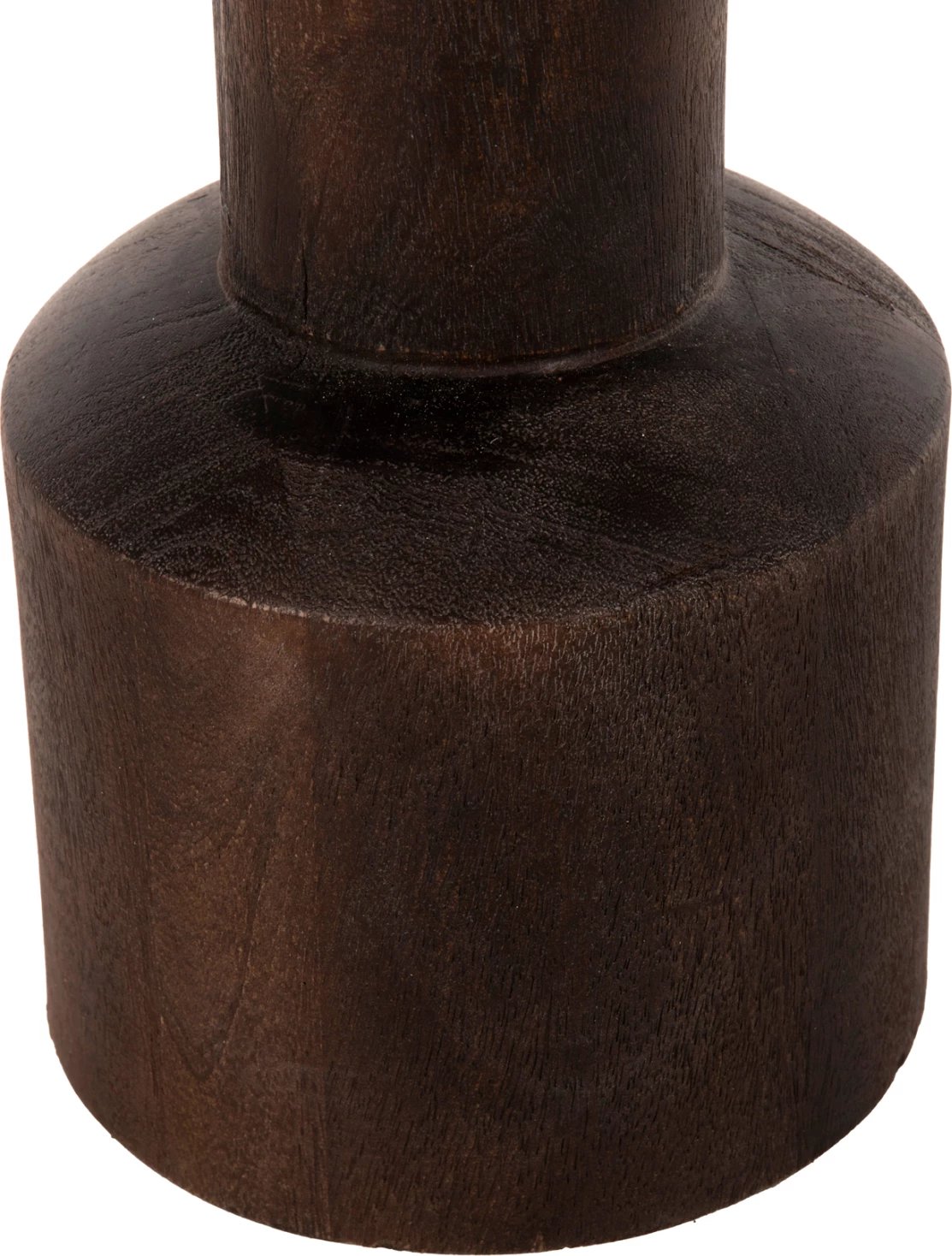 Tavolinë kafeje e rrumbullakët, dru mango, ngjyrë kafe e errët, Φ45x47H cm Tavolinë kafeje e rrumbullakët, dru mango, ngjyrë kafe e errët, Φ45x47H cm