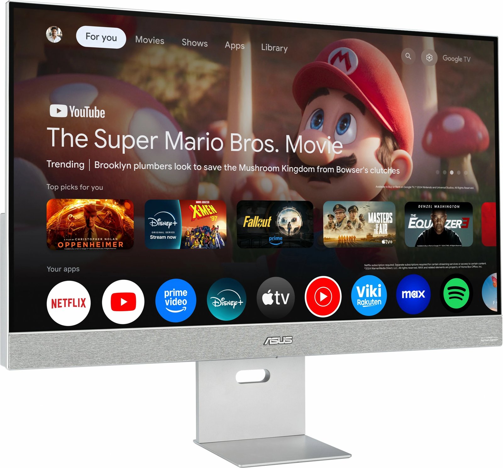 Monitor ASUS ZenScreen Smart MS32UC, 32 inç, UHD, HDMI, DP, argjendtë