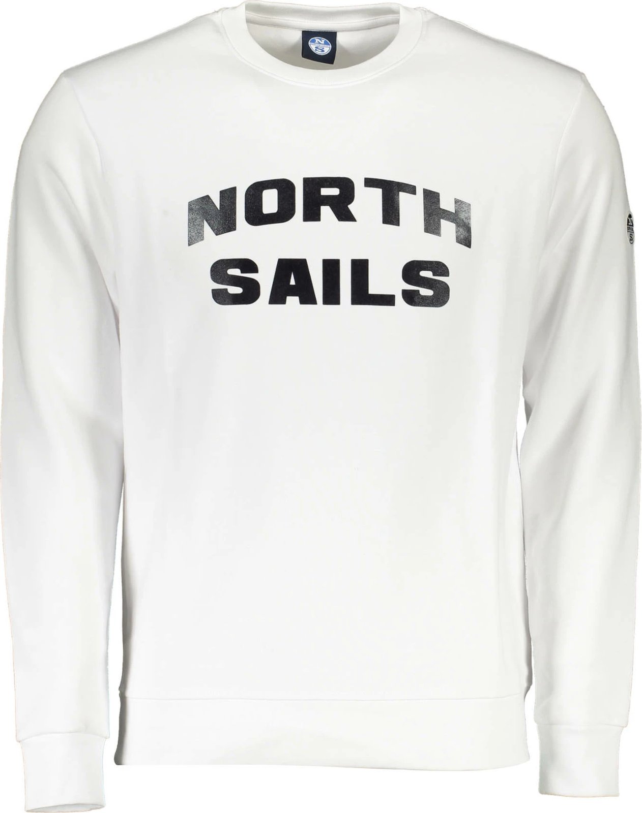 Duks për meshkuj NORTH SAILS zip-up, i bardhë