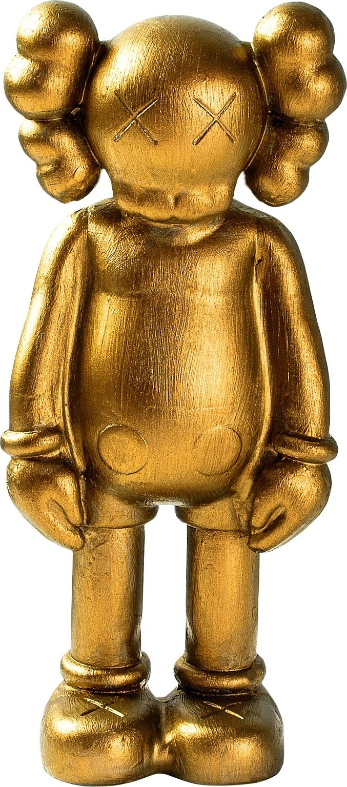 Objekt dekorativ Aberto Design, Yak-051, ngjyrë ari