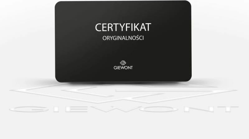 Orë dore meshkuj Giewont Elegance Sapphire GW5160-A4, kafe/blu