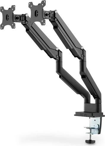 Krah tavoline për dy monitorë Digitus DA-90395, 15-32", i zi mat Krah tavoline për dy monitorë Digitus DA-90395, 15-32", i zi mat