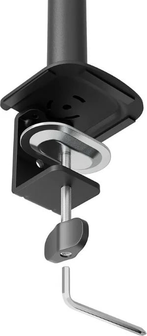 Krah monitori Neomounts DS60-600BL1, për tavolinë, Çelik, i zi