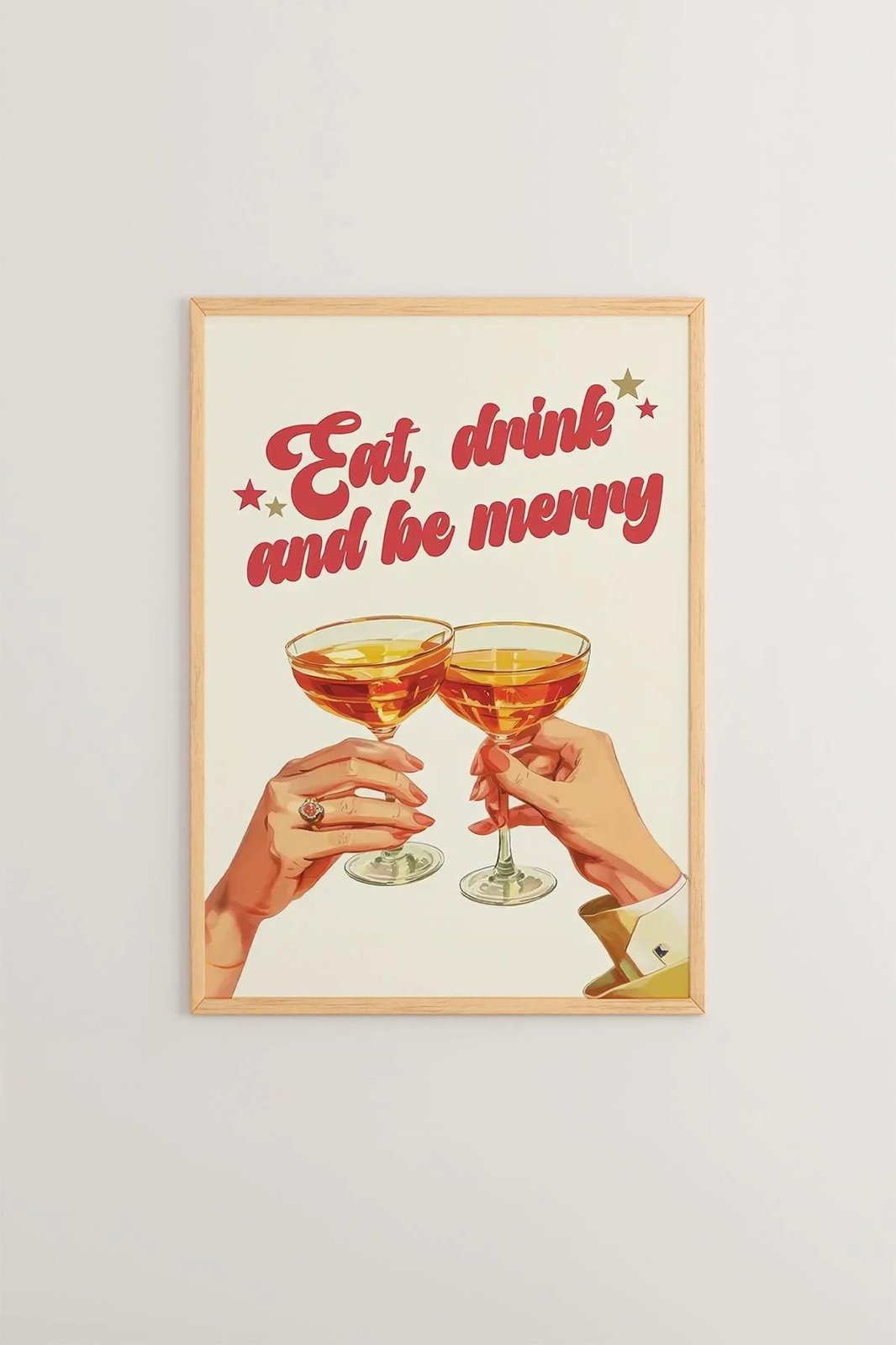 Set pikturash dekorative me kornizë, shumëngjyrëshe, 3 copë, Wallity, Ersy3Ham13