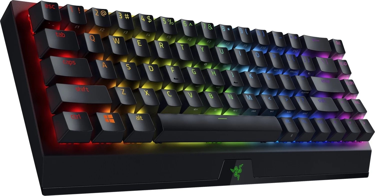 Tastierë gaming Razer BlackWidow V3 Mini HyperSpeed, US, e zezë