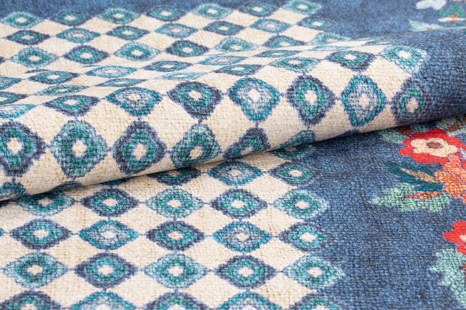 Qilim (210 x 310) Conceptum Hypnose, Soul Chenille - blu AL 324 Qilim (210 x 310) Conceptum Hypnose, Soul Chenille - blu AL 324