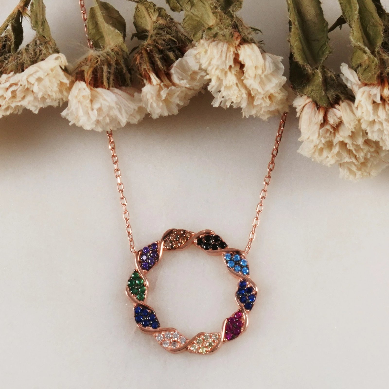 Varëse argjendi Jumeon, shumëngjyrëshe, 10399ROS