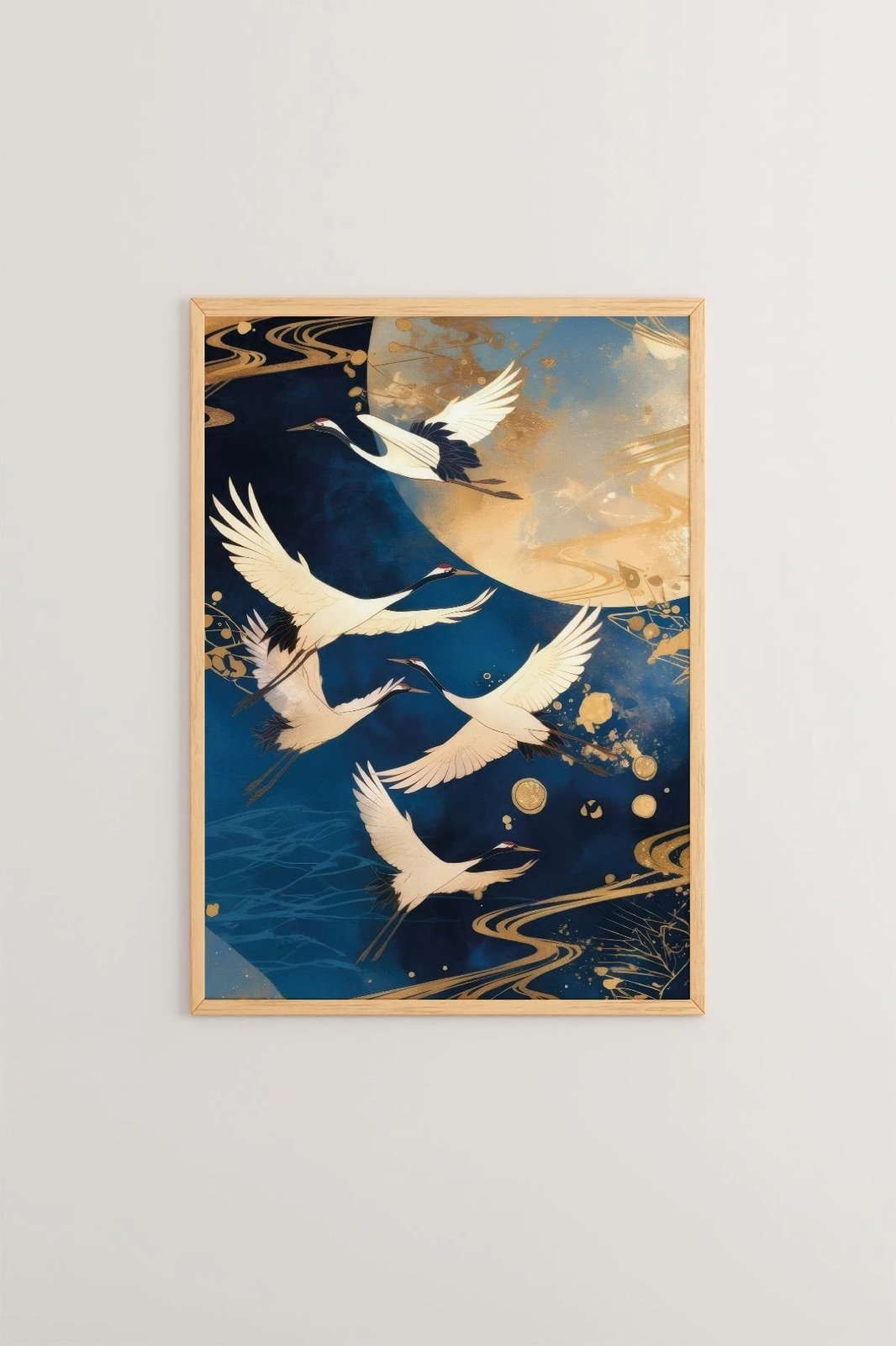 Pikturë dekorative me kornizë, Wallity, Artsrmdl28, shumëngjyrëshe