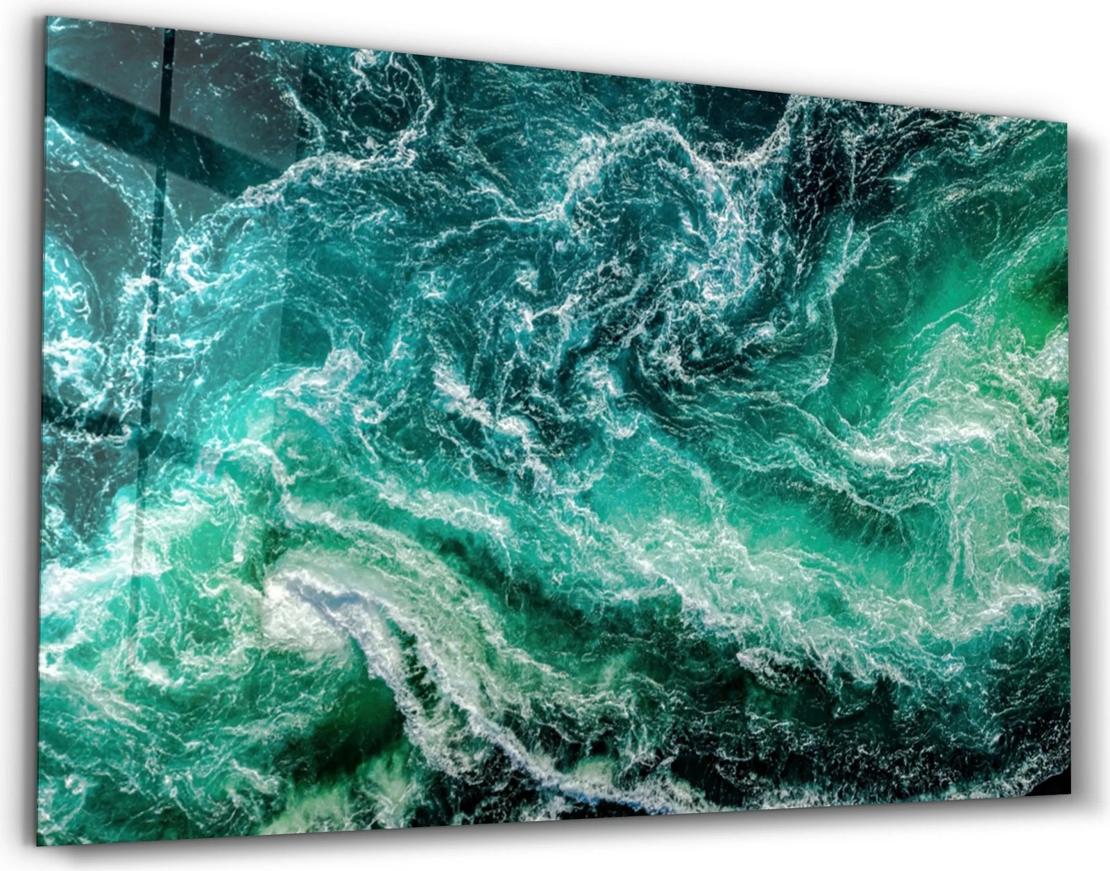 Pikturë dekorative prej xhami të temperuar, shumëngjyrëshe, CAM-1020, 35x55cm