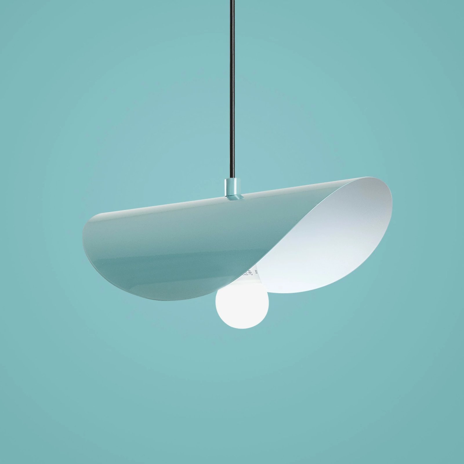 Llambë tavani Opviq, Eger - Mr - 964, ngjyrë turquoise