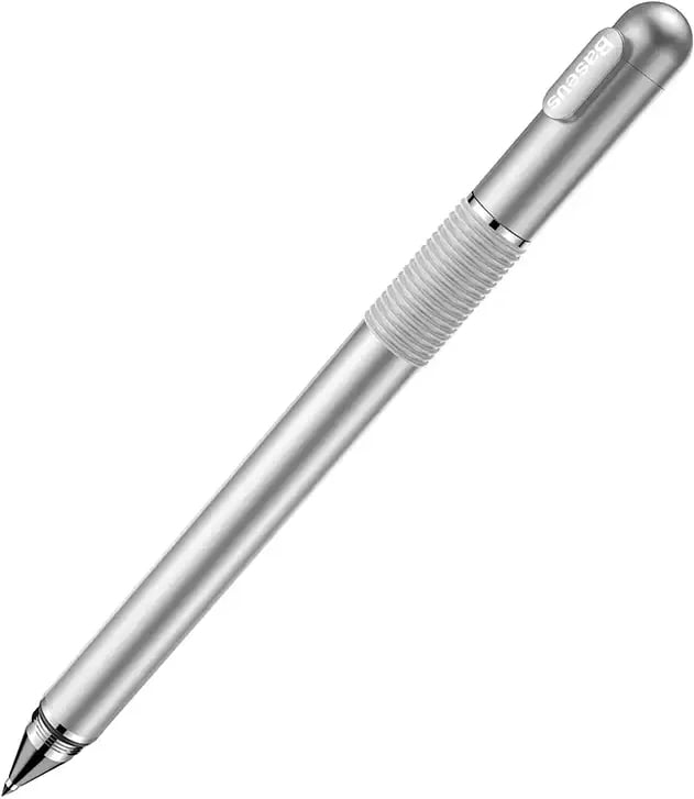 Stylus dhe stilolaps Baseus Golden Cudgel, ACPCL-0S, për Android/iOS/Windows, Argjend