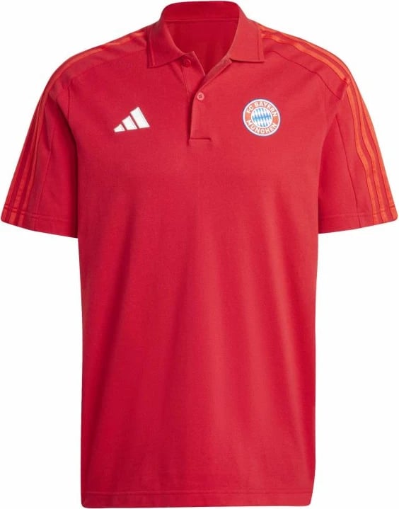 Maicë polo për meshkuj adidas Bayern Munich, e kuqe