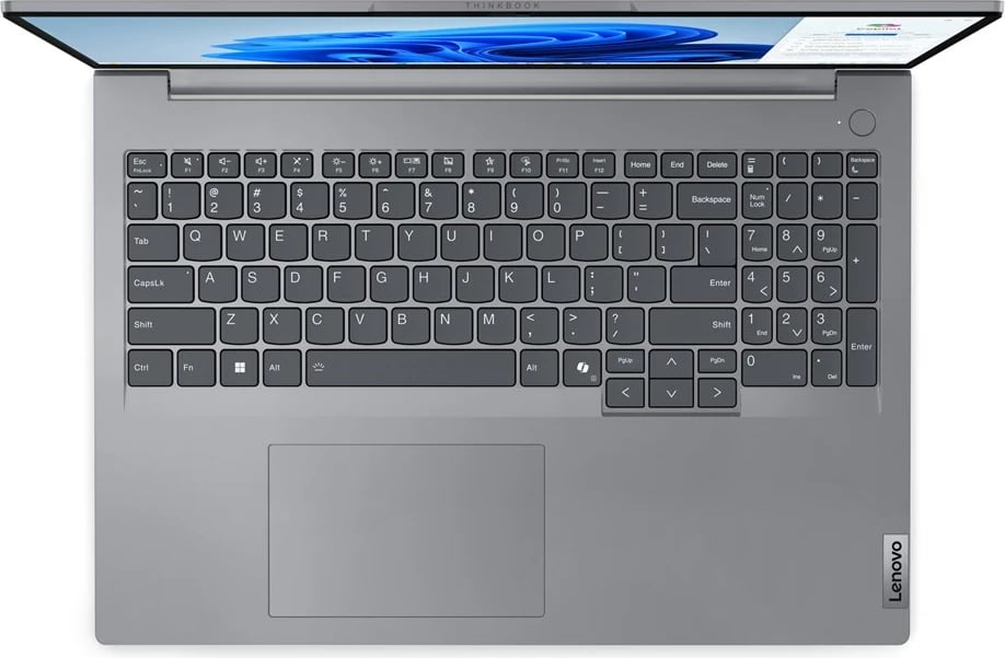 Laptop Lenovo ThinkBook 16 G7 ARP, AMD Ryzen 7 7735HS, 16" WUXGA, 16 GB RAM, 512 GB SSD, Arctic Grey