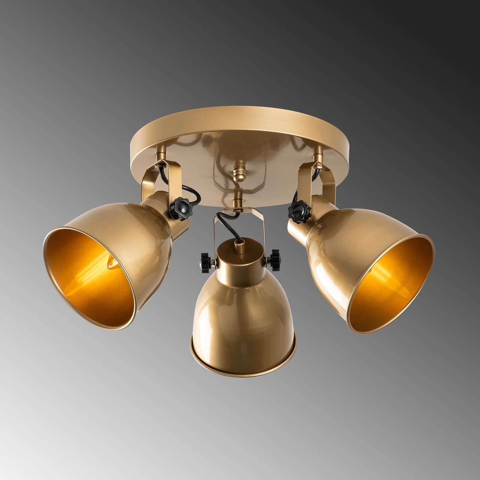 Llambë tavani Opviq, ngjyrë ari, Spotkafası - 13789