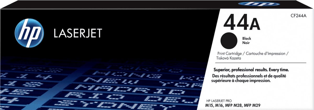 Toner, HP, 44A CF244A, 1000 faqe, standard, e zezë