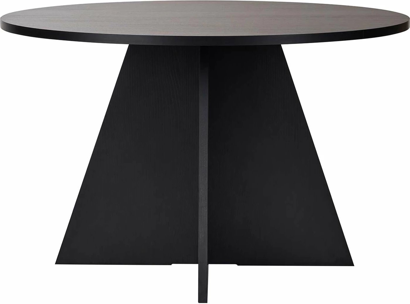 Tavolinë ngrënieje Nordure, Virella, ngjyrë dru e zezë