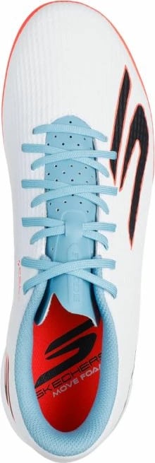 Atlete futbolli për meshkuj Skechers, të bardha