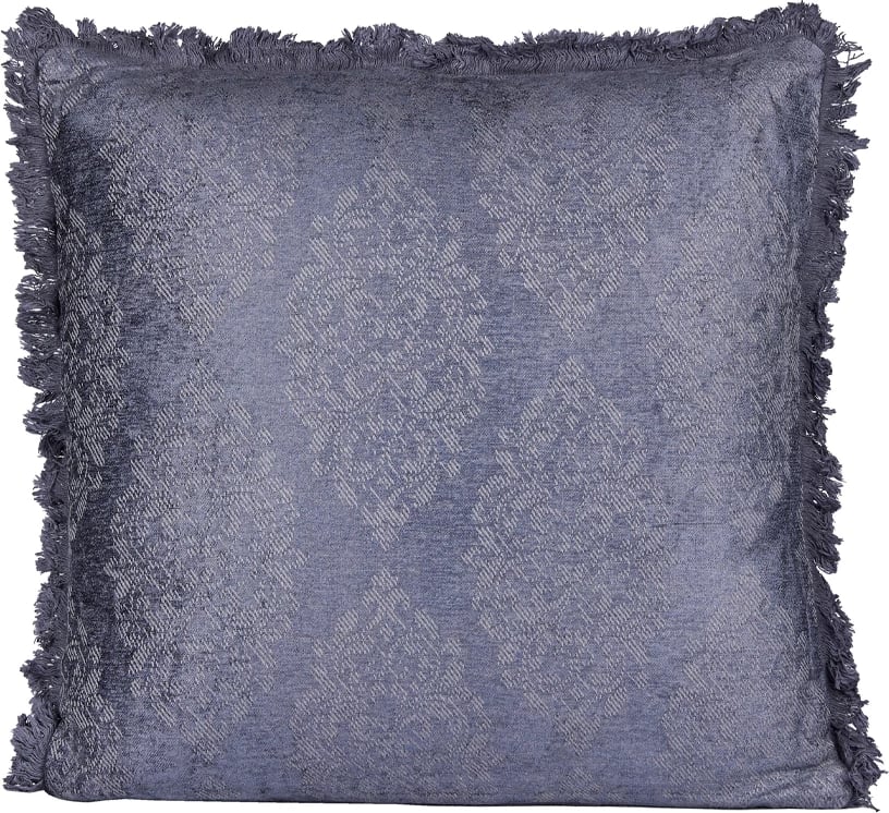 Jastëk dekorativ Blueberry A, kadife pambuku, blu, 50x50cm