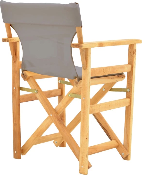 Karrige regjisori, dru ahu, ngjyrë natyrale - pëlhurë gri Nexus