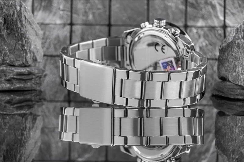 Orë dore për meshkuj Skmei, argjendtë