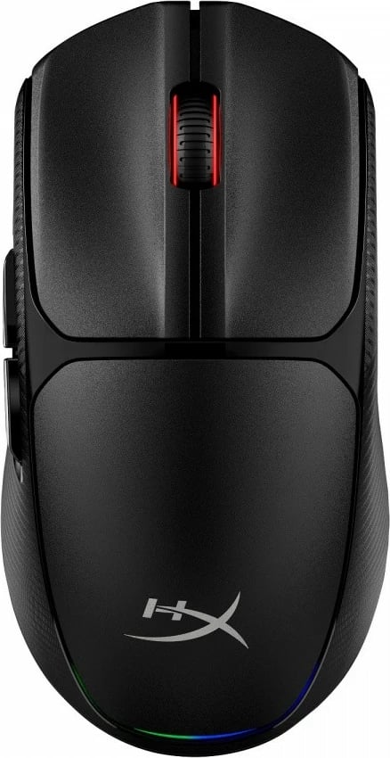 Maus wireless HyperX Pulsefire Fuse A1KY6AA 12000 DPI 6 butona Bluetooth/USB RGB e zezë