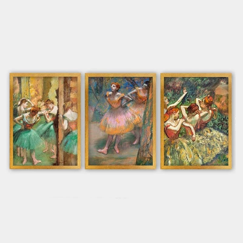 Pikturë dekorative me kornizë (3 copë), Wallity, 3AC_UN2684790_5575