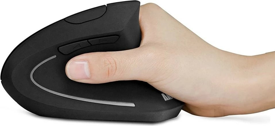 Maus pa kabllo Anker A7852, vertikal, ergonomik, 2.4G, Nano USB, i zi