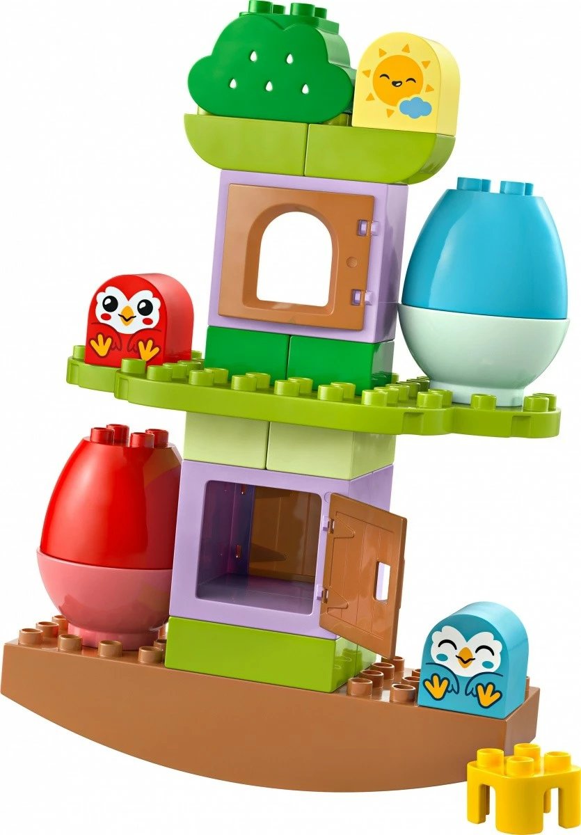 Set lodrash LEGO DUPLO 10440 Balancing Tree, 27 pjesë, shumëngjyrëshe