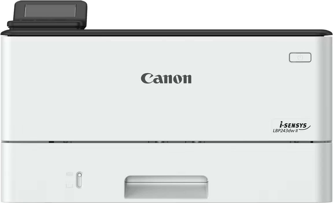 printer lazerik mono, Canon, i-SENSYS LBP246dw II 7187C006, 40 f/min A4, duplex automatik, Ethernet RJ-45 USB-C, bardh/zi