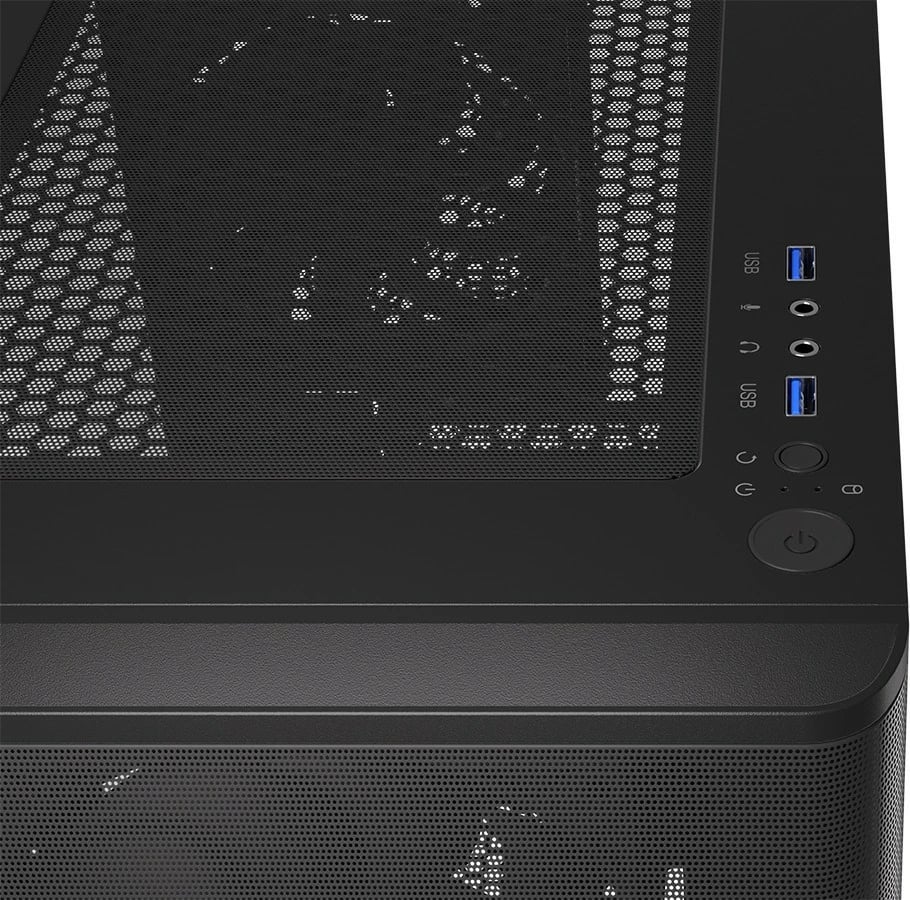 Kasë Endorfy Ventum 200 Air, Midi Tower, ATX, xham i temperuar, e zezë Kasë Endorfy Ventum 200 Air, Midi Tower, ATX, xham i temperuar, e zezë