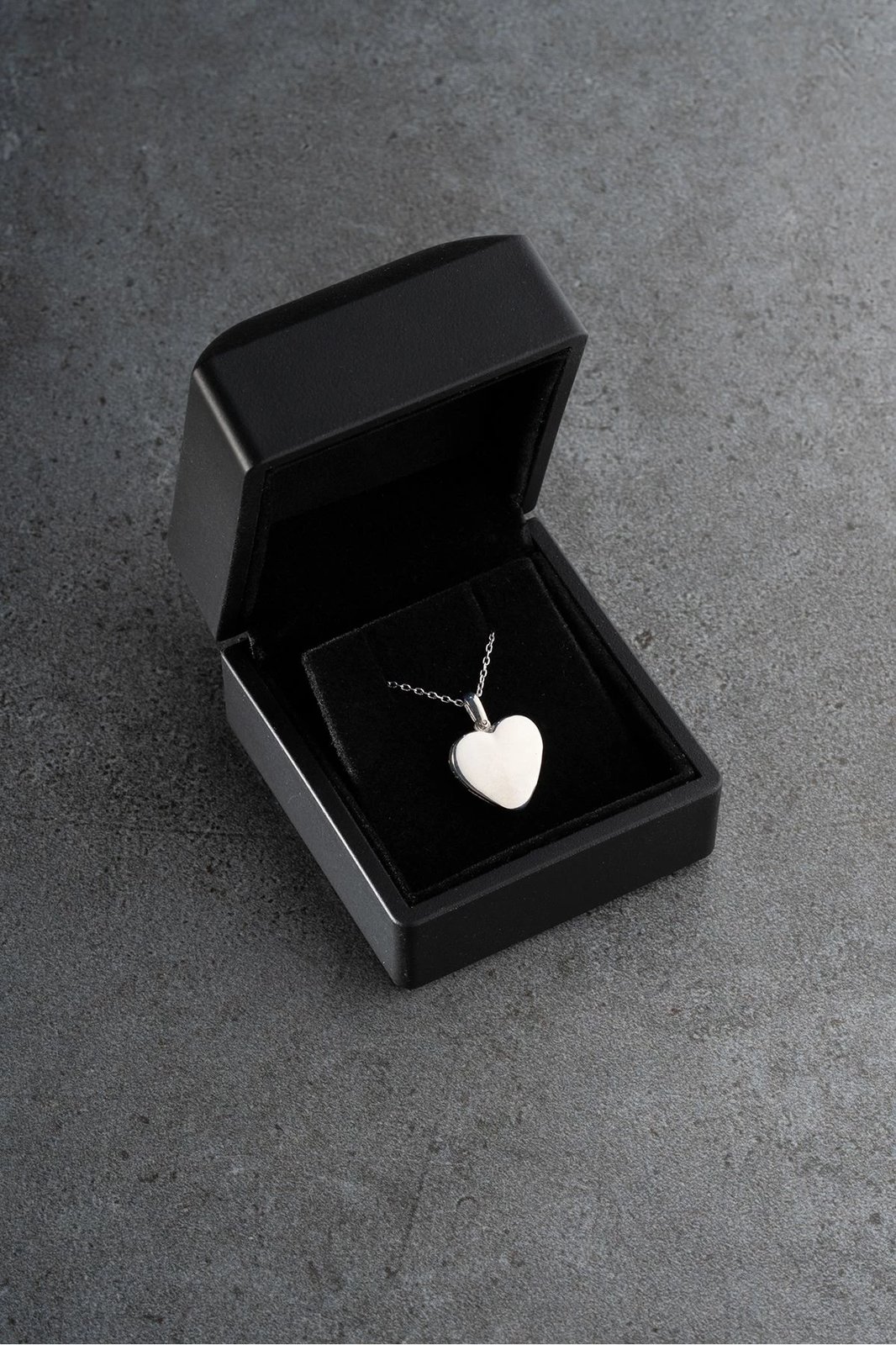 Varëse argjendi, zemër, ngjyrë gri, Jumeon, SİLVANOJEWELRY0000161